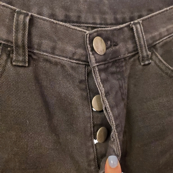 One Teaspoon Black Distressed Relaxed Fit Jean - Picture 11 of 16